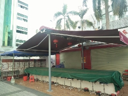 电动伸缩篷（棚）