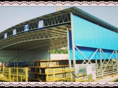 推拉重叠钢筋棚（篷）